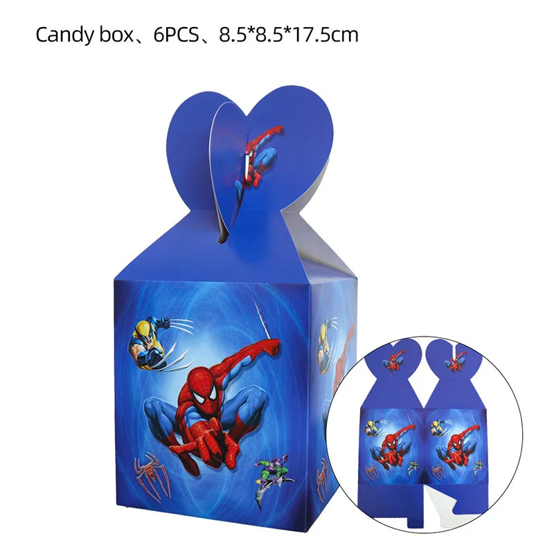 SpiderMan Birthday Party Decorations