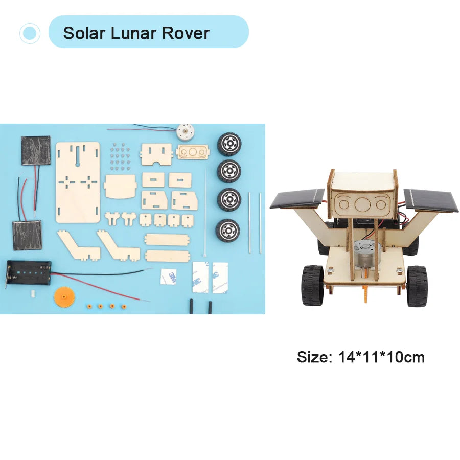 DIY STEM Physical Model Science Educational Toy Handmade Small Craft Technology Project