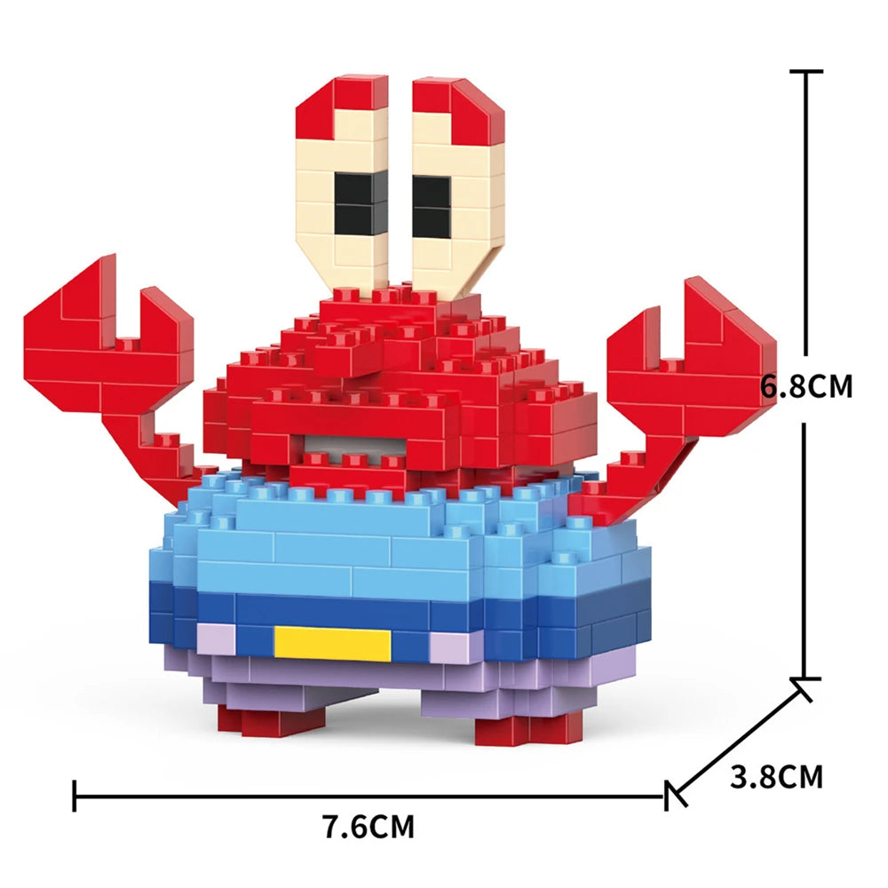 Various Cartoon Block Character Model