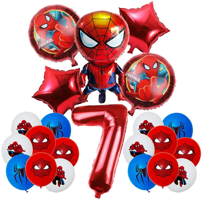 SpiderMan Birthday Party Decorations