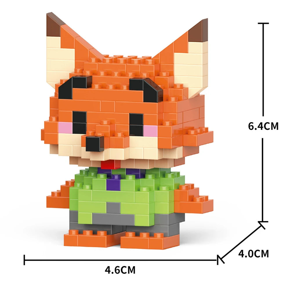 Various Cartoon Block Character Model