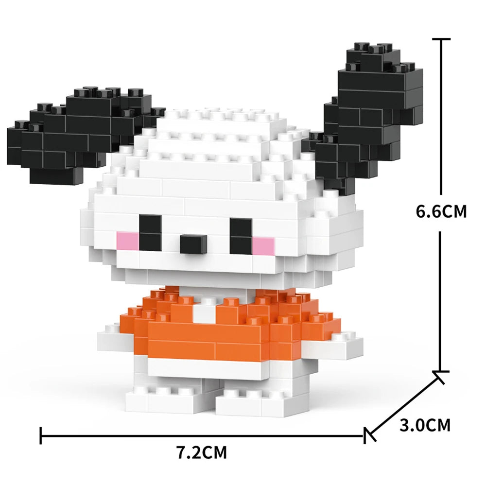 Various Cartoon Block Character Model