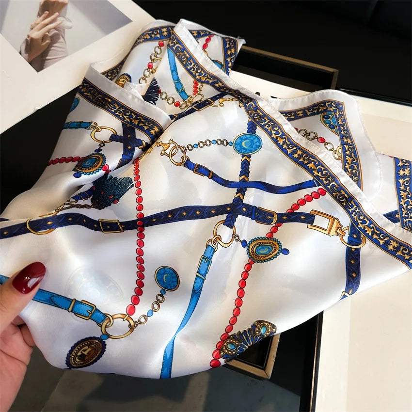 Luxury Silk Neck Scarf