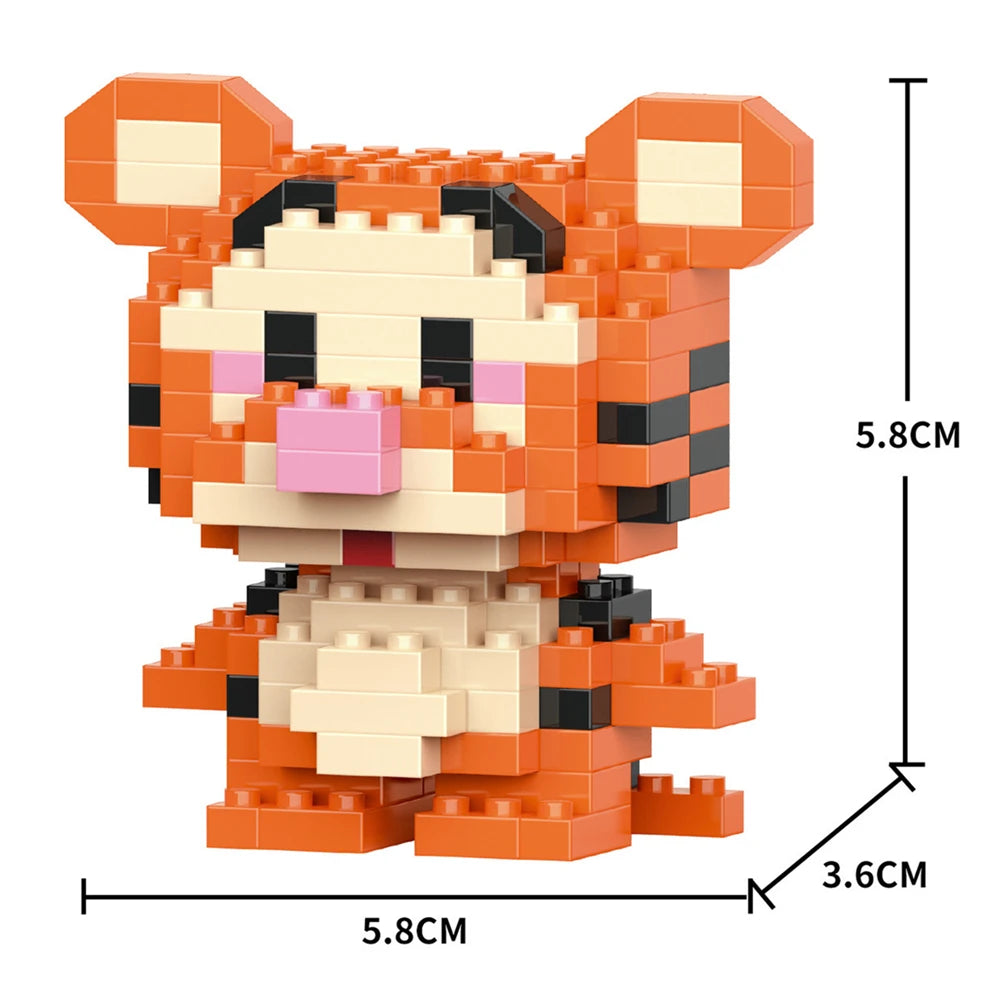 Various Cartoon Block Character Model