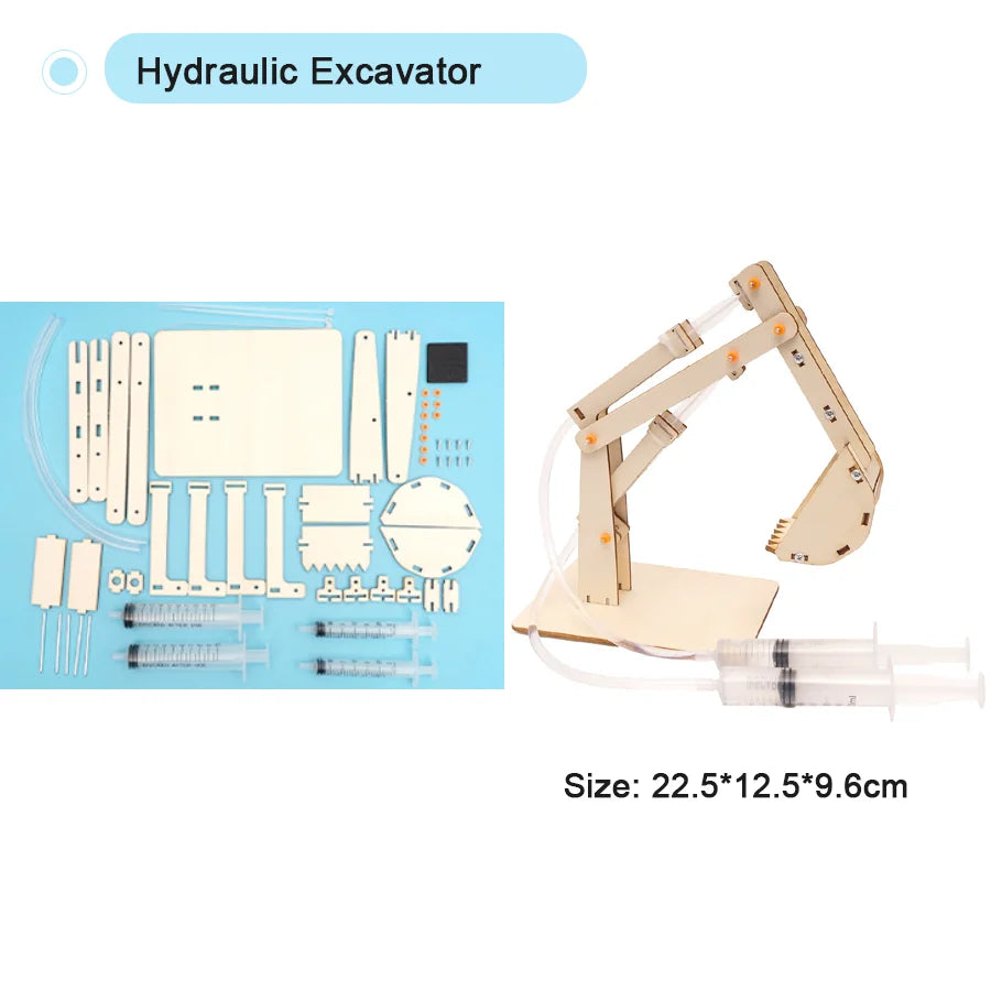 DIY STEM Physical Model Science Educational Toy Handmade Small Craft Technology Project