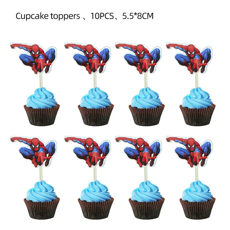 SpiderMan Birthday Party Decorations