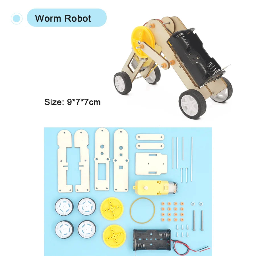 DIY STEM Physical Model Science Educational Toy Handmade Small Craft Technology Project