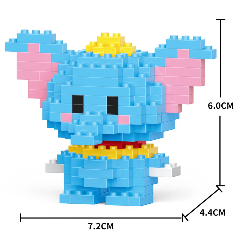 Various Cartoon Block Character Model