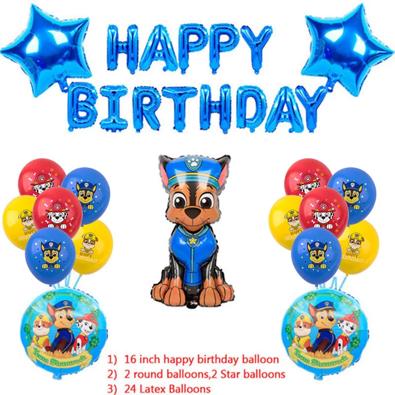 PAW Patrol Birthday Party Decorations