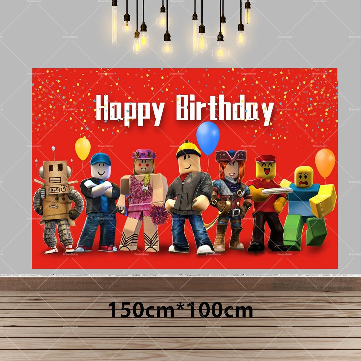 Roblox Birthday Party Decorations