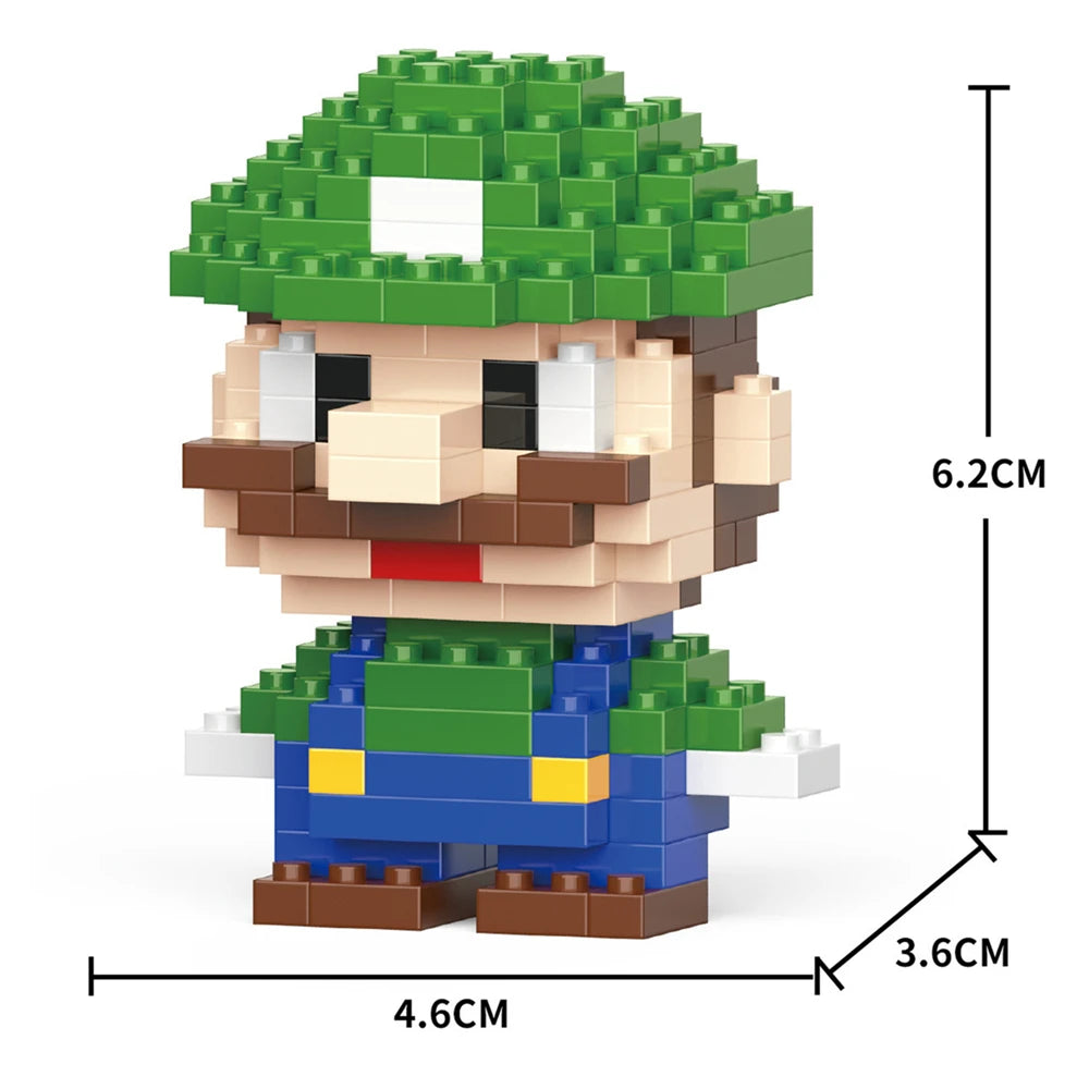 Various Cartoon Block Character Model